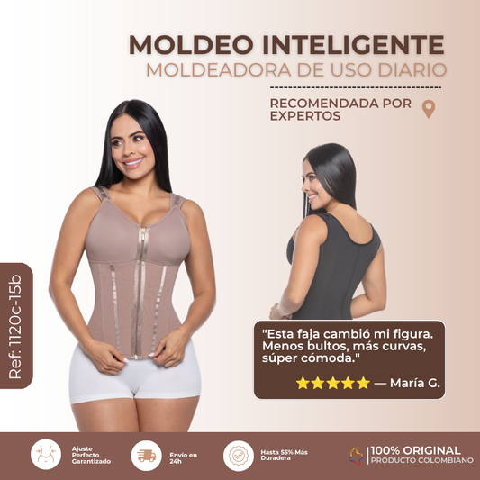Cómo grabar un video de antes y después que venda fajas