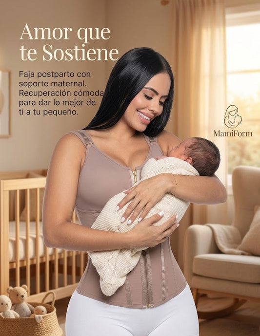 Qué faja usar según tu etapa de postparto
