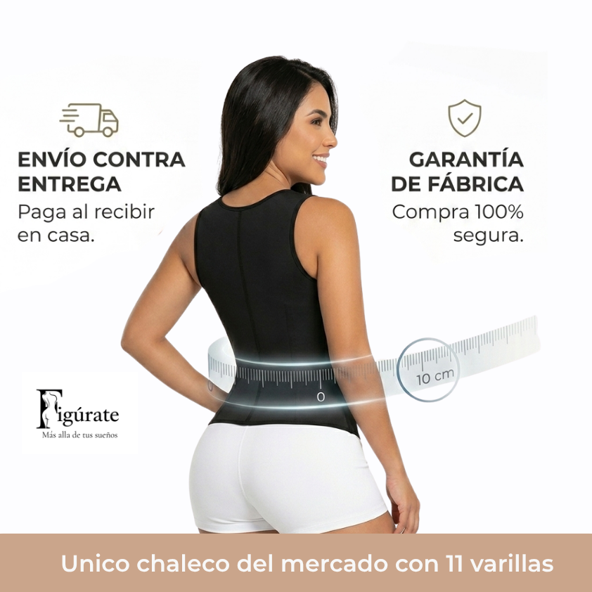Chaleco Moldeador con Busto  — PowerNet Colombiano