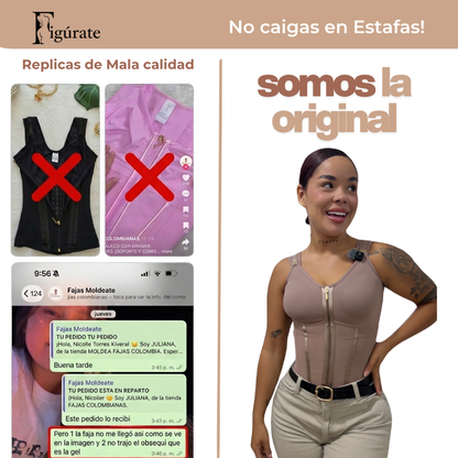 Chaleco Moldeador con Busto  — PowerNet Colombiano